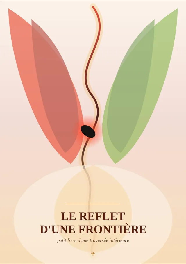 Couverture du livre « Le Reflet d'une Frontière » de Nadia Chebah